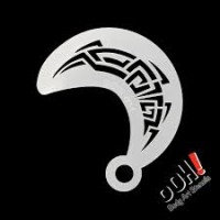 Ooh Body Art Stencil Wrap Tribal (TRIBAL WRAP W14)